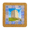 Tile square 15cm with base in cork
