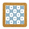 Tile square 15cm with base in cork