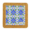 Tile square 15cm with base in cork