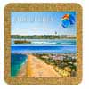 Tile 10cm in cork ba ...