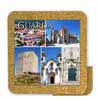 Tile 15cm in cork ba ...