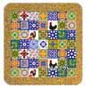 Tile square 10cm with base in cork