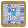 Tile square 10cm with base in cork