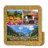 Tile 15cm in cork ba ...
