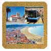 Tile 10cm in cork ba ...