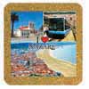 Tile 15cm in cork ba ...