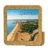 Tile 10cm in cork ba ...