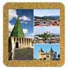 Tile 15cm in cork ba ...