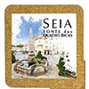 Tile 15cm in cork ba ...