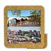 Tile 10cm in cork ba ...