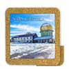 Tile 10cm in cork ba ...