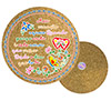 19cm cork round base