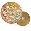 19cm cork round base