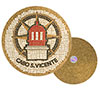 19cm cork round base