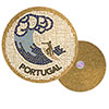19cm cork round base