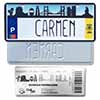 Plate Carmen