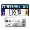 Plate Lorena