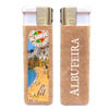 Rechargeable lighters with cork application
