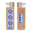 Rechargeable lighters with cork application
