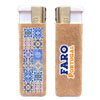 Rechargeable lighters with cork application
