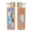 Rechargeable lighters with cork application