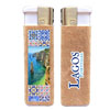 Rechargeable lighters with cork application