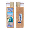 Rechargeable lighters with cork application