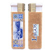 Rechargeable lighters with cork application