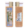 Rechargeable lighters with cork application