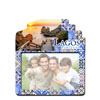 Magnetic photo frame